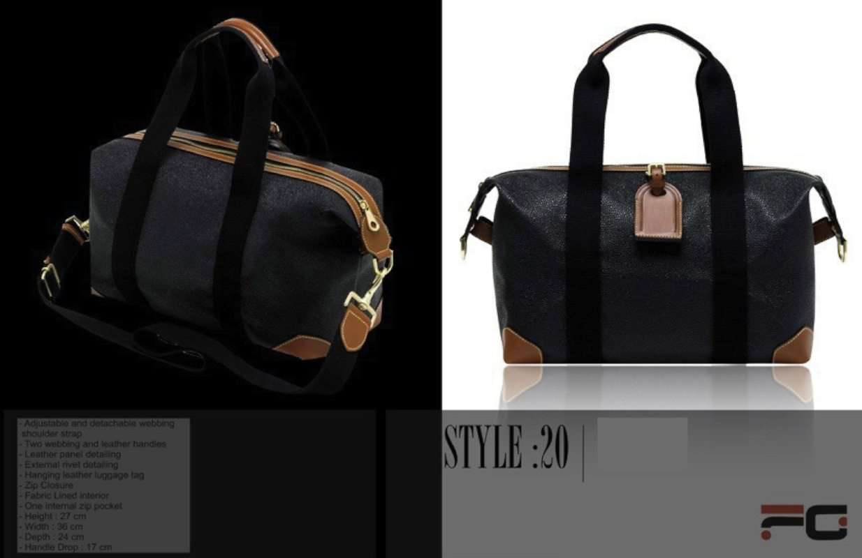 Женская дорожная сумка с вместительным дизайном