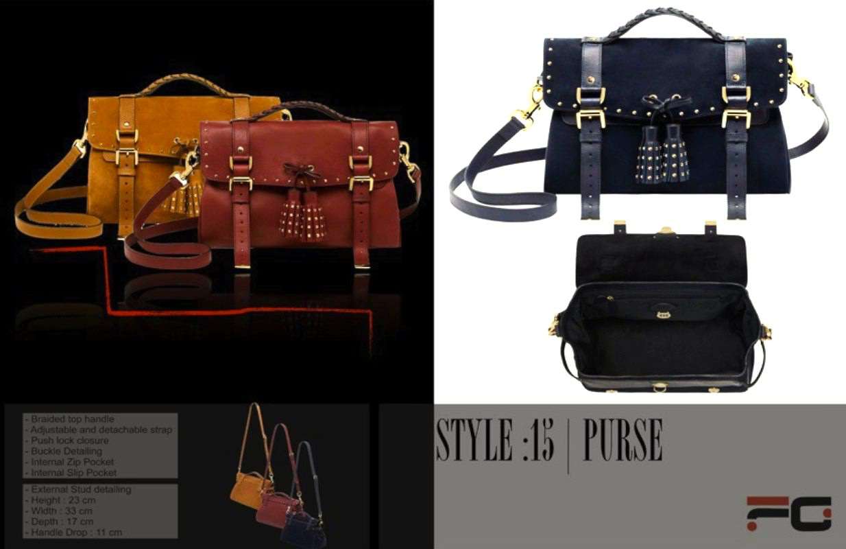 Стильная женская сумочка в современном стиле.